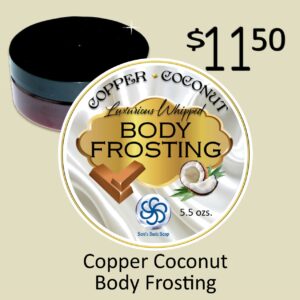 Copper Coconut Whipped Body Frosting