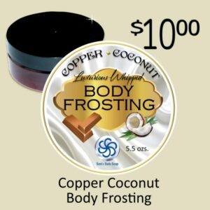 Copper Coconut Whipped Body Frosting