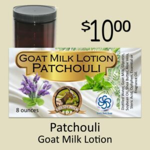 Patchouli Goat Milk Lotion