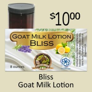 Lavender, Lemon, Vanilla Bliss Gentle Goat Milk Lotion