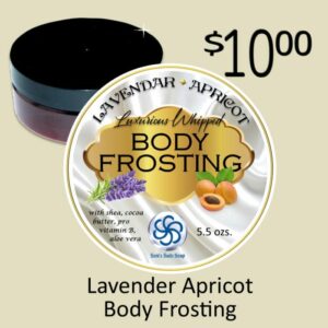 Lavender Apricot Whipped Body Frosting
