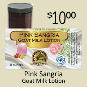 Pink Sangria Goat Milk Lotion
