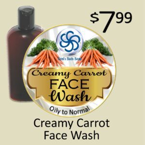 Creamy Carrot Face Wash
