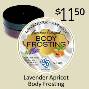 Lavender Apricot Whipped Body Frosting