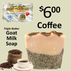 Exfoliating Coffee Triple Butter Soap