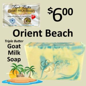 Orient Beach Triple Butter Goat Milk Soap