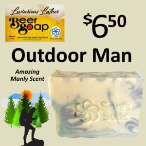 Outdoor Man Beer Soap