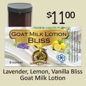 Lavender, Lemon, Vanilla Bliss Gentle Goat Milk Lotion