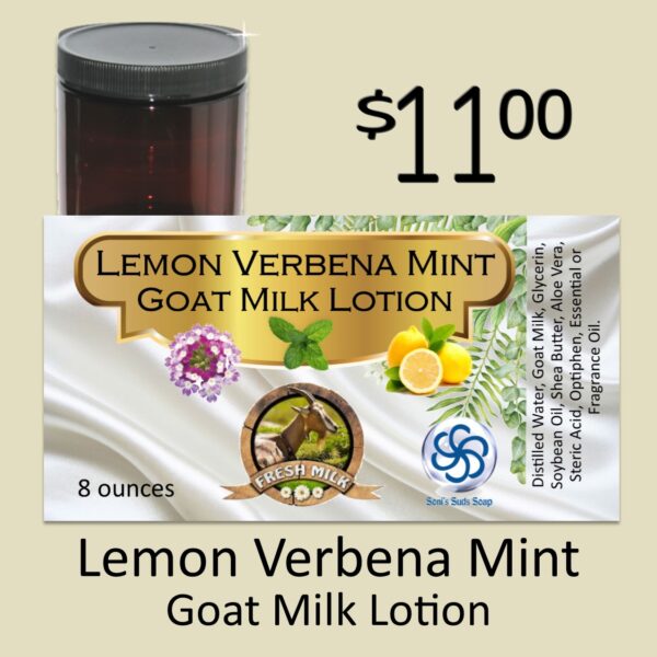 Lemon Verbena Goat Milk Lotion