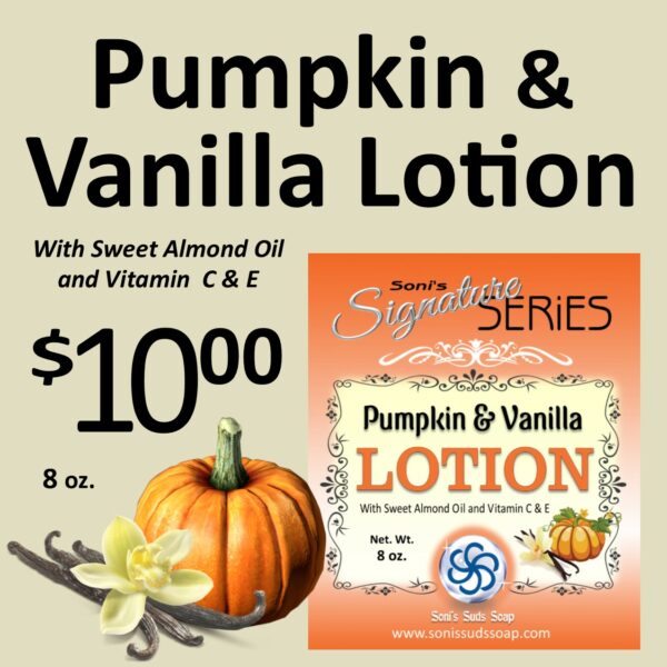 Pumpkin Vanilla Vitamin Lotion