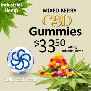 CBD Berry Gummies Pink  #9