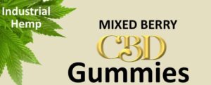 CBD Berry Gummies Pink 300mg was 240mg