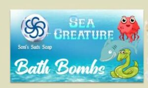 Sea Creature Bath Bombs