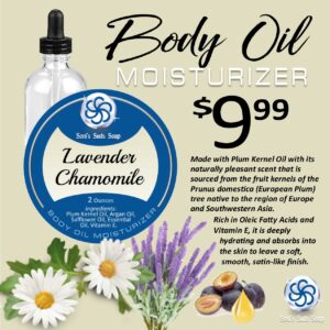 Body Oil Lavender Chamomile