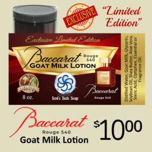 Baccarat Rouge 540 Goat Milk Lotion