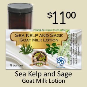 Sea Kelp and Sage Goat Milk Lotion