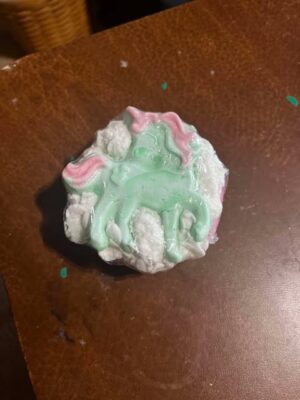 Unicorn plus Donut Bubble Bath Bomb