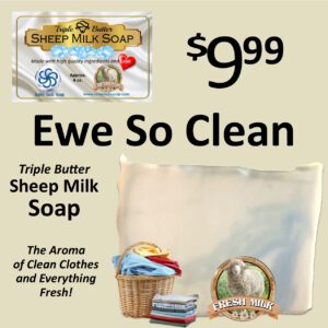 Ewe So Clean SHEEP Milk Soap