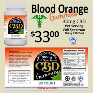 Blood Orange Full Spectrum Gummies