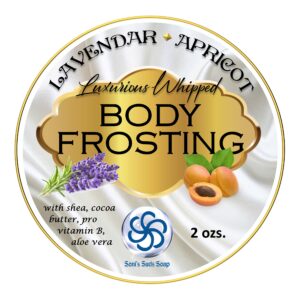 Lavender Apricot Whipped Body Frosting