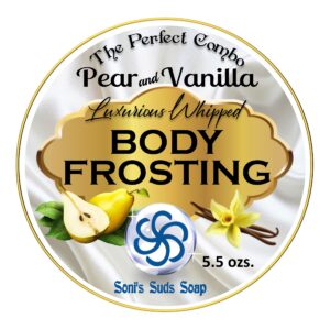 Pear and Vanilla Body Frosting