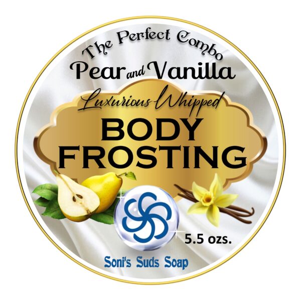 Pear and Vanilla Body Frosting