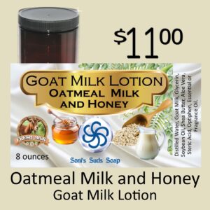 Oatmeal Milk and Honey Goat Milk Lotion