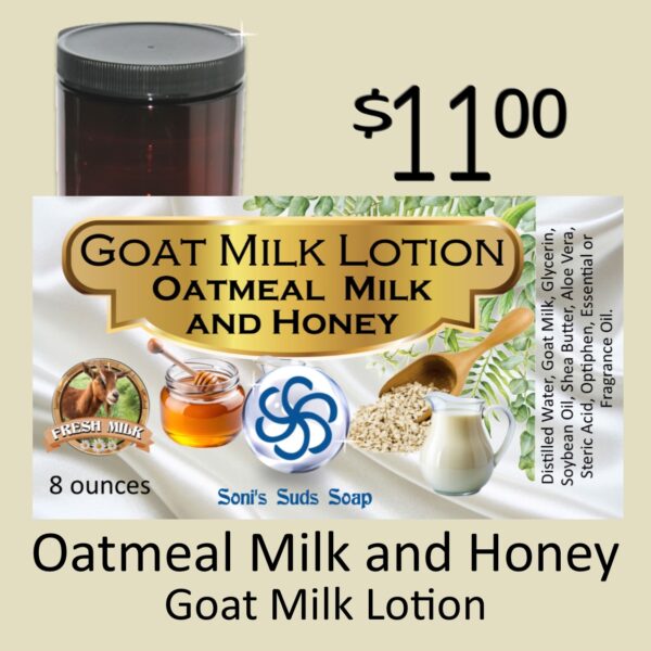 Oatmeal Milk and Honey Goat Milk Lotion