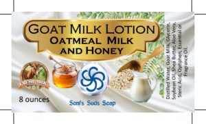Oatmeal Milk and Honey Goat Milk Lotion