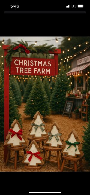 Christmas Tree Candle – Refillable