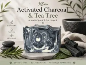 Activated Charcoal and Tea Tree TBGM Soap