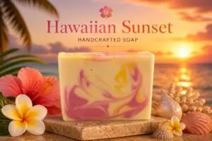 Hawaiian Sunset Triple Butter Goat Milk Soap