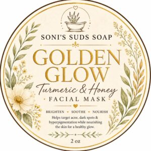 Honey Turmeric Golden Glow Face Mask