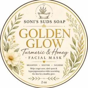 Honey Turmeric Golden Glow Face Mask